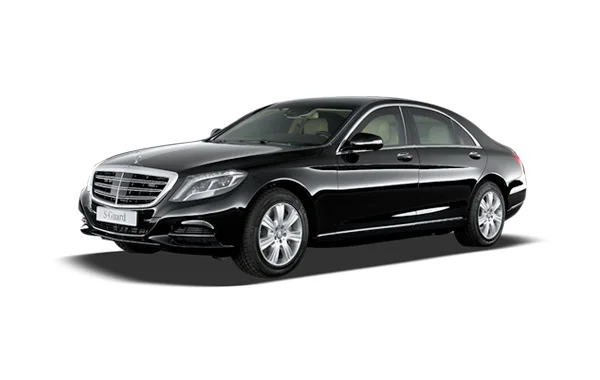 Black Mercedes Sedan