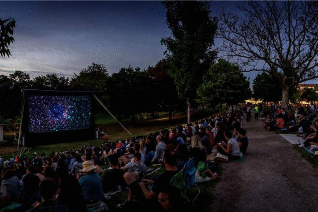 Open-air cinema Toronto