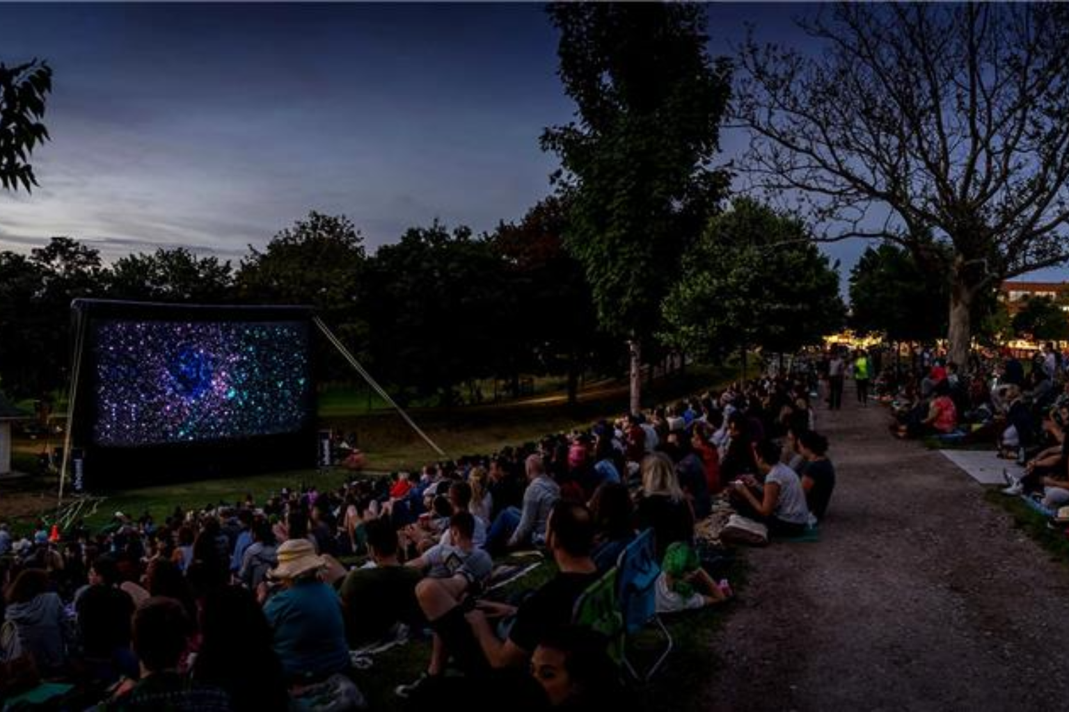 Open-air cinema Toronto