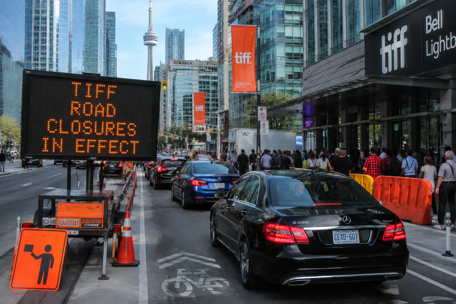 TIFF 2026 road closures Toronto