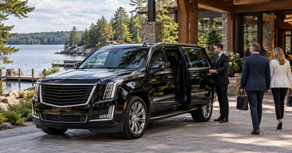 corporate transporatation in muskoka